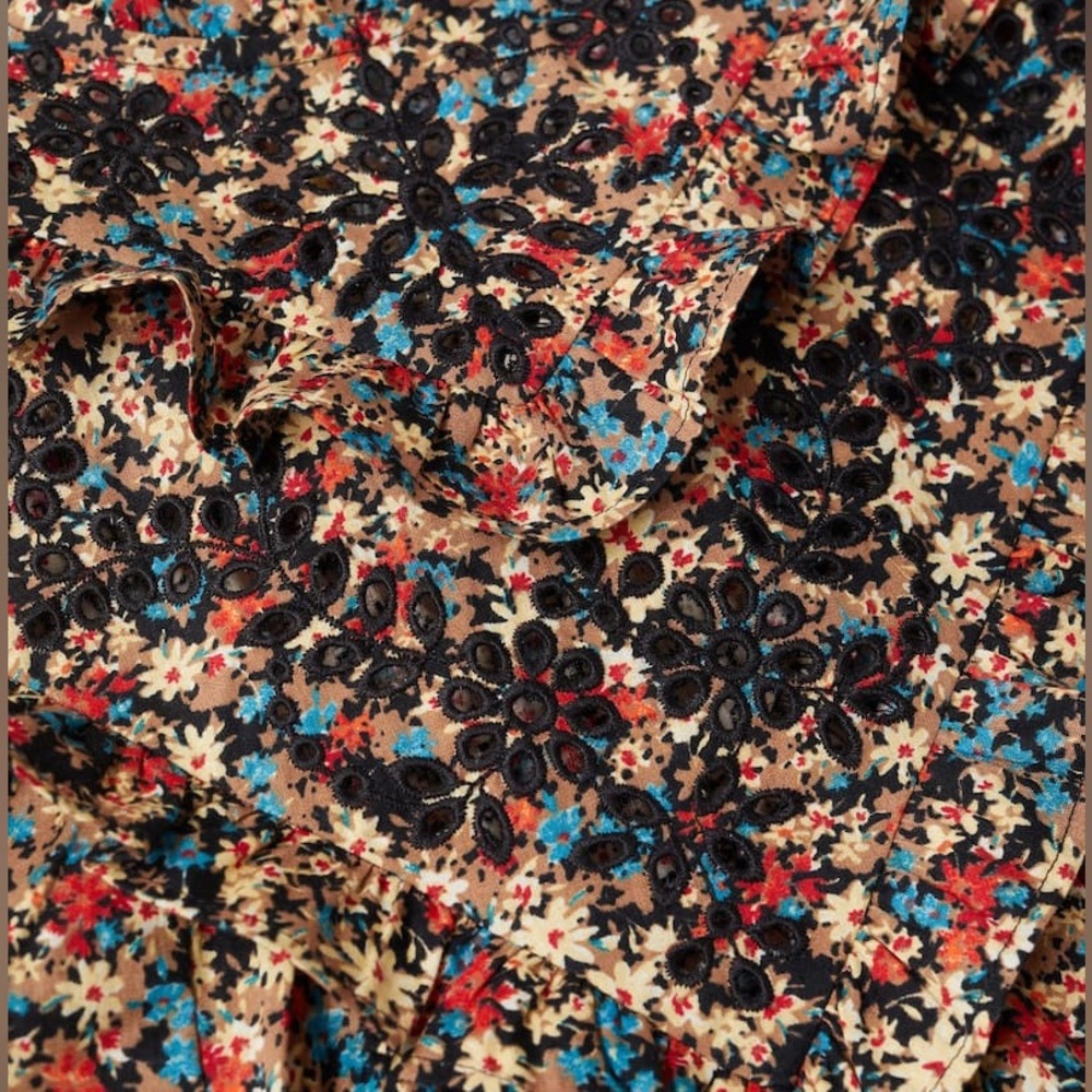 Mango Embroidered Dress - Picture 4 of 4